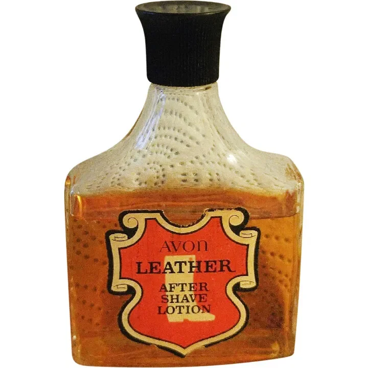 Leather Avon 1965 After Shave Lotion
