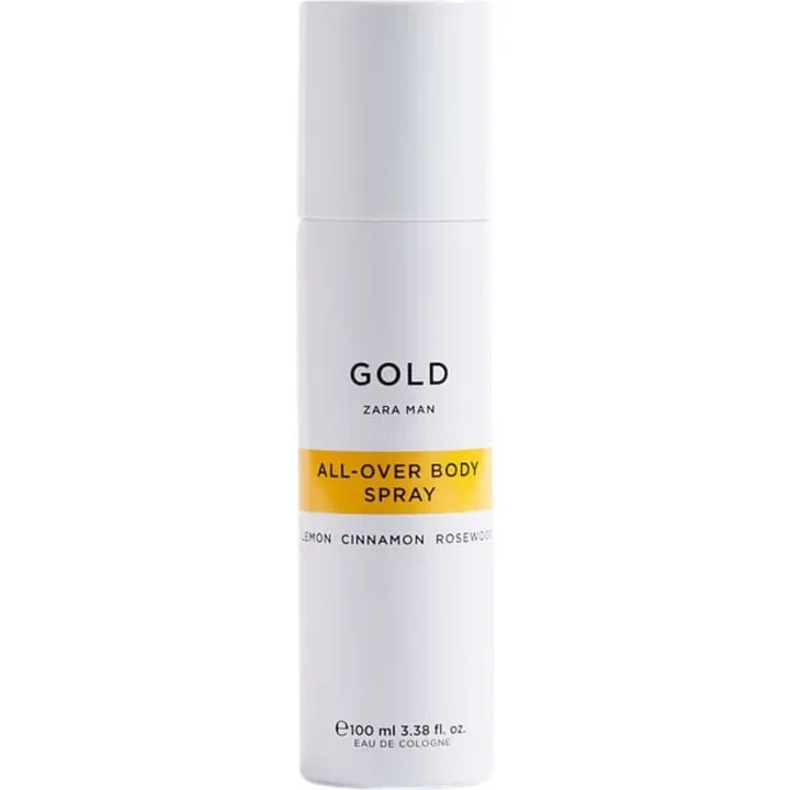 Zara Man Gold All-Over Body Spray Zara Eau de Cologne